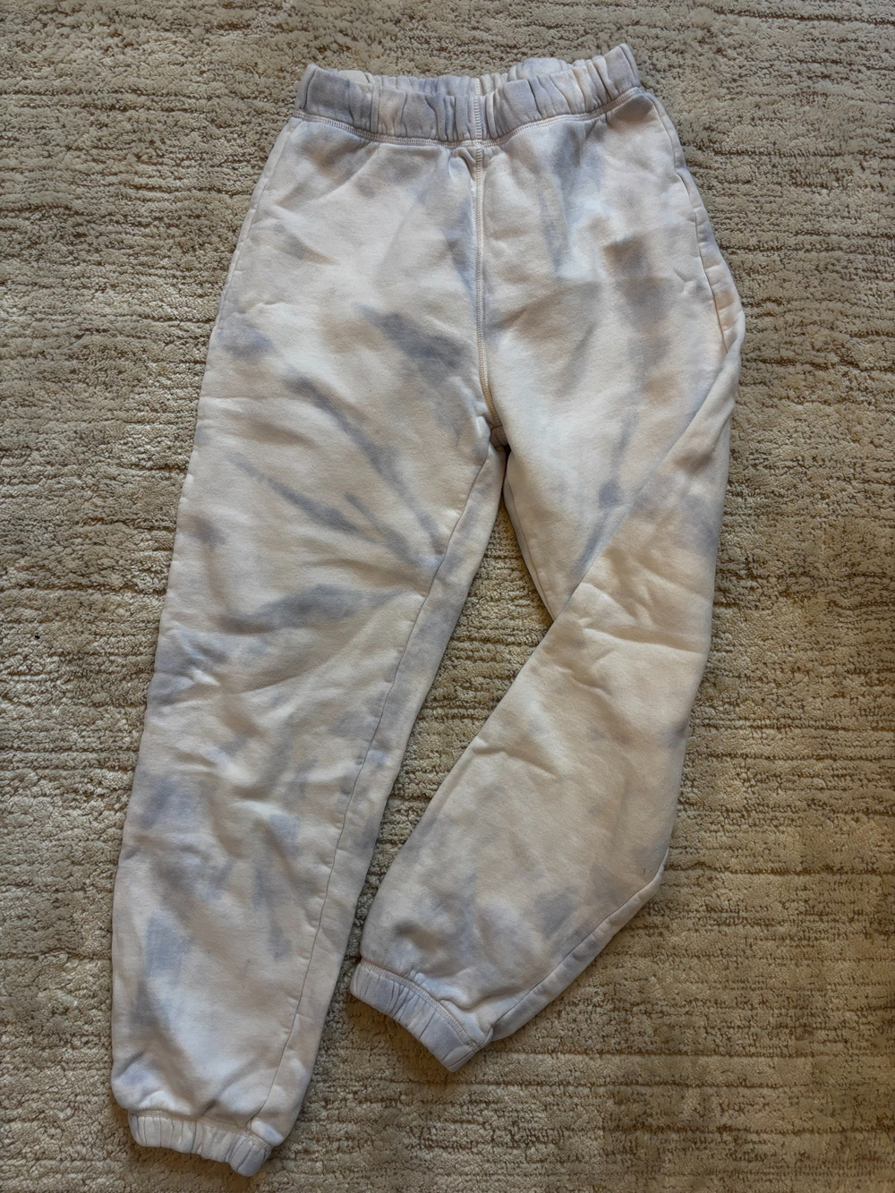 Reformation Sweatpants Organic Cotton XS Light Gray